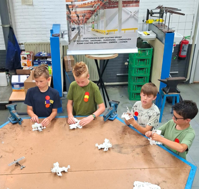 Kamp Coating produceert vliegtuigen voor Tech Event