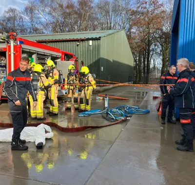 Brandweeroefening Kamp Coating Apeldoorn