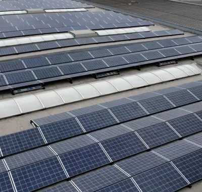 Zonnepanelen bij Kamp Coating Groep