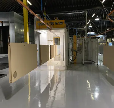 Enorme capaciteit chemisch voorbehandelen + poedercoaten bij Kamp Coating Groep